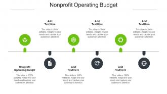 Nonprofit Operating Budget Ppt Powerpoint Presentation Icon Example Cpb