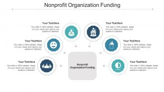 Nonprofit Organization Funding Ppt Powerpoint Presentation Infographic Template Example Cpb