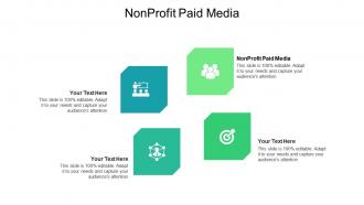 Nonprofit paid media ppt powerpoint presentation infographics influencers cpb