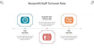 Nonprofit staff turnover rate ppt powerpoint presentation portfolio objects cpb