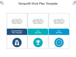 Nonprofit work plan template ppt powerpoint presentation inspiration slide download cpb