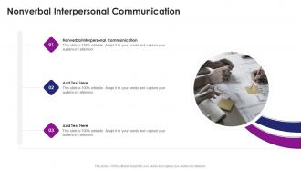 Nonverbal Interpersonal Communication In Powerpoint And Google Slides Cpb