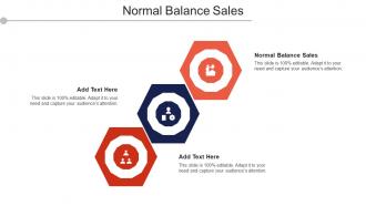 Normal Balance Sales Ppt PowerPoint Presentation Slides Inspiration Cpb