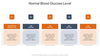 Normal Blood Glucose Level In Powerpoint And Google Slides Cpb