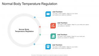 Normal Body Temperature Regulation In Powerpoint And Google Slides Cpb