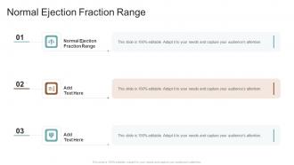 Normal Ejection Fraction Range In Powerpoint And Google Slides Cpb