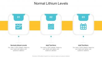 Normal Lithium Levels In Powerpoint And Google Slides Cpb