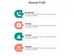 Normal profit ppt powerpoint presentation inspiration deck cpb