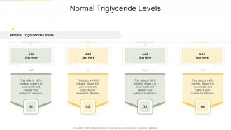Normal Triglyceride Levels In Powerpoint And Google Slides Cpb