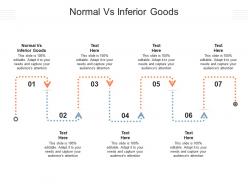 Normal vs inferior goods ppt powerpoint presentation professional diagrams cpb