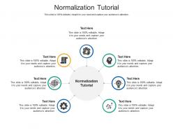 Normalization tutorial ppt powerpoint presentation ideas cpb