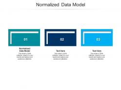 Normalized data model ppt powerpoint presentation layouts layout cpb