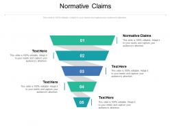Normative claims ppt powerpoint presentation outline example cpb