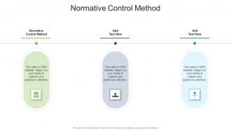Normative Control Method In Powerpoint And Google Slides Cpb