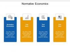 Normative economics ppt powerpoint presentation professional design ideas cpb
