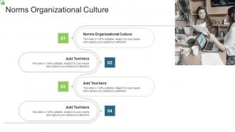 Norms Organizational Culture In Powerpoint And Google Slides Cpb