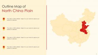 North China Plain On A Map Powerpoint Ppt Template Bundles