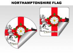 Northamptonshire country powerpoint flags