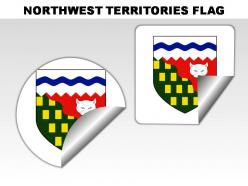 Northwest territories country powerpoint flags