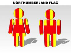 Nortumberland country powerpoint flags
