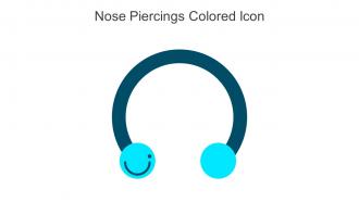 Nose Piercings Colored Icon In Powerpoint Pptx Png And Editable Eps Format