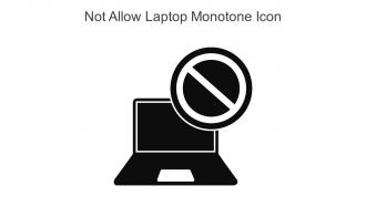 Not Allow Laptop Monotone Icon In Powerpoint Pptx Png And Editable Eps Format
