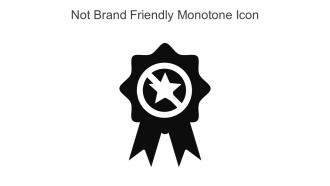 Not Brand Friendly Monotone Icon In Powerpoint Pptx Png And Editable Eps Format