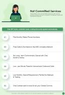 Not Committed Services Voip Proposal Template One Pager Sample Example Document