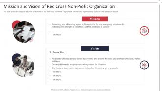 Not for profit organization strategies mission and vision of red cross non profit organization