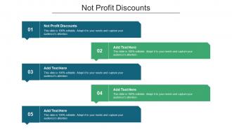 Not Profit Discounts Ppt Powerpoint Presentation Professional Good Cpb