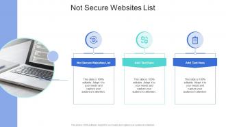 Not Secure Websites List In Powerpoint And Google Slides Cpb