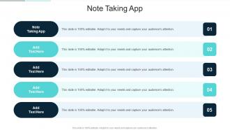 Note Taking App In Powerpoint And Google Slides Cpb