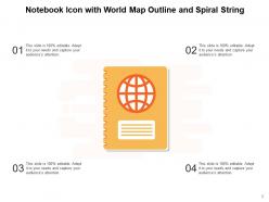 Notebook Icon Business Electric Organization Dollar Growth Strategy