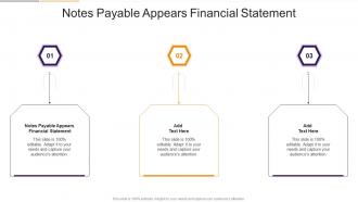Notes Payable Appears Financial Statement In Powerpoint And Google Slides Cpb