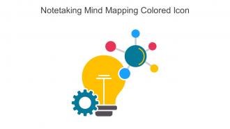 Notetaking Mind Mapping Colored Icon In Powerpoint Pptx Png And Editable Eps Format