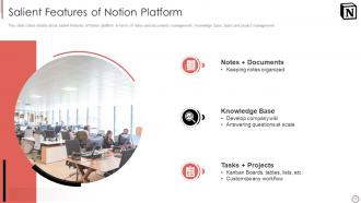 Notion investor funding elevator pitch deck ppt template