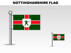 Nottinghamshire country powerpoint flags