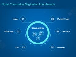 Novel coronavirus origination from animals