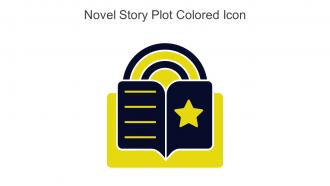 Novel Story Plot Colored Icon In Powerpoint Pptx Png And Editable Eps Format