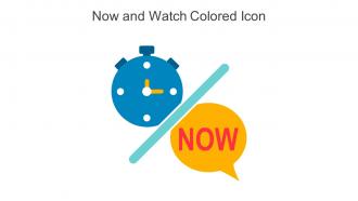 Now And Watch Colored Icon In Powerpoint Pptx Png And Editable Eps Format