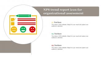 NPS Trend Report Icon For Organizational Assessment