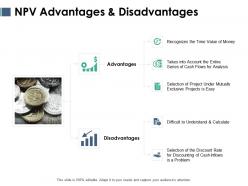 Npv advantages and disadvantages ppt powerpoint gallery