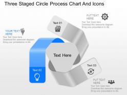 Nq three staged circle process chart and icons powerpoint template