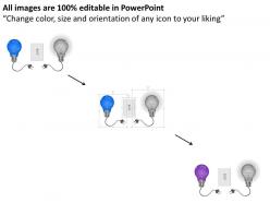 82700675 style variety 3 idea-bulb 2 piece powerpoint presentation diagram infographic slide
