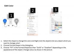 82700675 style variety 3 idea-bulb 2 piece powerpoint presentation diagram infographic slide