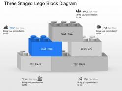 2709698 style variety 1 lego 3 piece powerpoint presentation diagram infographic slide
