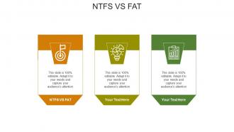 Ntfs vs fat ppt powerpoint presentation infographic template microsoft cpb