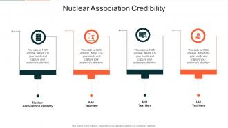 Nuclear Association Credibility In Powerpoint And Google Slides Cpb
