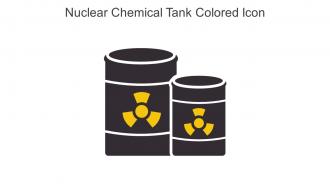 Nuclear Chemical Tank Colored Icon In Powerpoint Pptx Png And Editable Eps Format