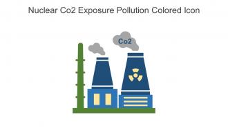 Nuclear Co2 Exposure Pollution Colored Icon In Powerpoint Pptx Png And Editable Eps Format